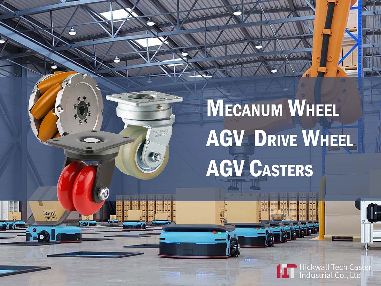 Revolutionizing the Semiconductor Industry with Mecanum Wheels and AGV/AMR Special Wheels from Hickw